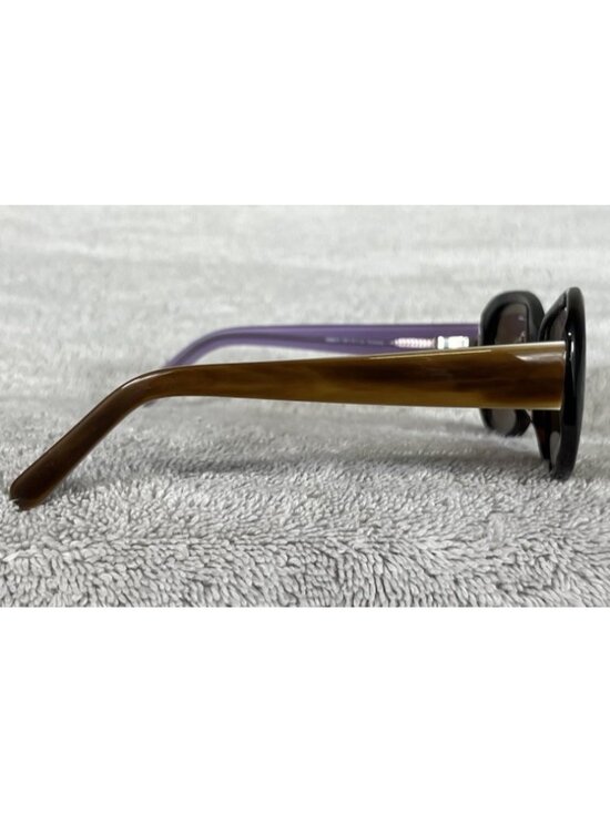 Ono OS011 Tortoise Purple Women’s Oval Round Polarized Sunglasses 57-17-135 main image 5